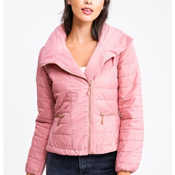 Pink Lightweight Jacket Coat M L - Picture 1 of 12